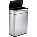 Simplehuman Rectangular Touch Bar Recycler 2 x 24 Liter Edelstahl 