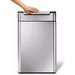 Simplehuman Rectangular Touch Bar Recycler 2 x 24 Liter Edelstahl 