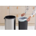 Brabantia Touch Bin 30L Matt Steel product in use