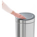 Brabantia Touch Bin 30L Matt Steel detail