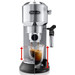 De'Longhi EC685.M Dedica Silver + Coffee Grinder 