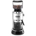 De'Longhi EC685.M Dedica Silver + Coffee Grinder front