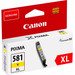 Canon CLI-581XL Cartridge Yellow packaging