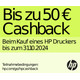 Bis zu 50 Euro Cashback sichern