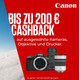 Bis zu 200 € Cashback von Canon