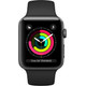 Apple Watch Series 3 38mm Space Grau Aluminium/Schwarz