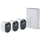 Arlo Ultra 2 Security Camera 4K White 3-pack