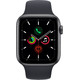 Apple Watch SE 44mm Space Gray Aluminum Midnight Sport Band