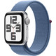 Apple Watch SE (2022) 40mm Silver Aluminum Sport Watch Strap