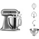 KitchenAid 5KSM185PSEMS Medaillon Silber