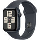 Apple Watch SE 2024 40 mm Mitternacht Sportarmband S/M