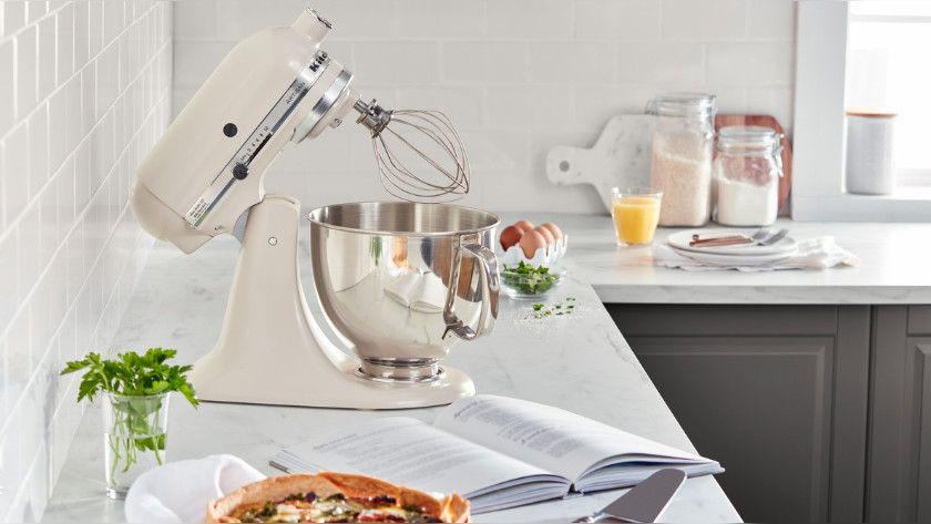 Almond Cream KitchenAid stand mixer