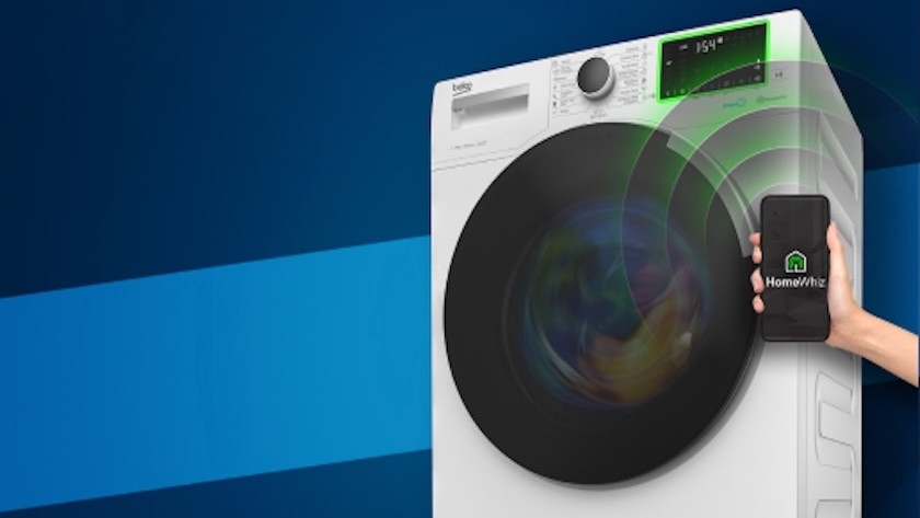 Beko washing machine with HomeWhiz