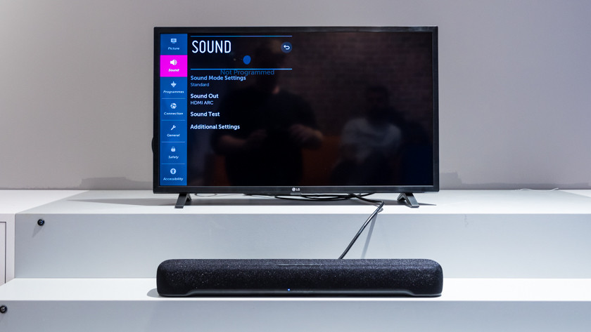 LG TV sound settings