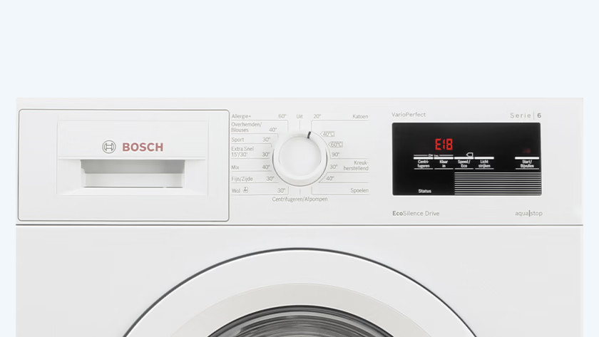 Bosch washing machine error code