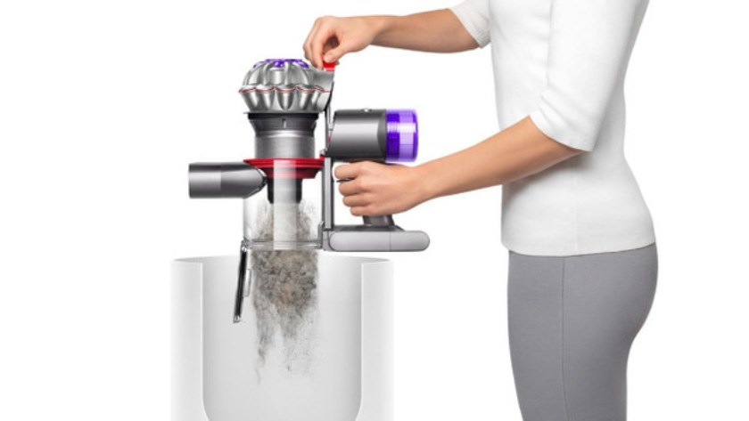 Dyson V8 entleeren