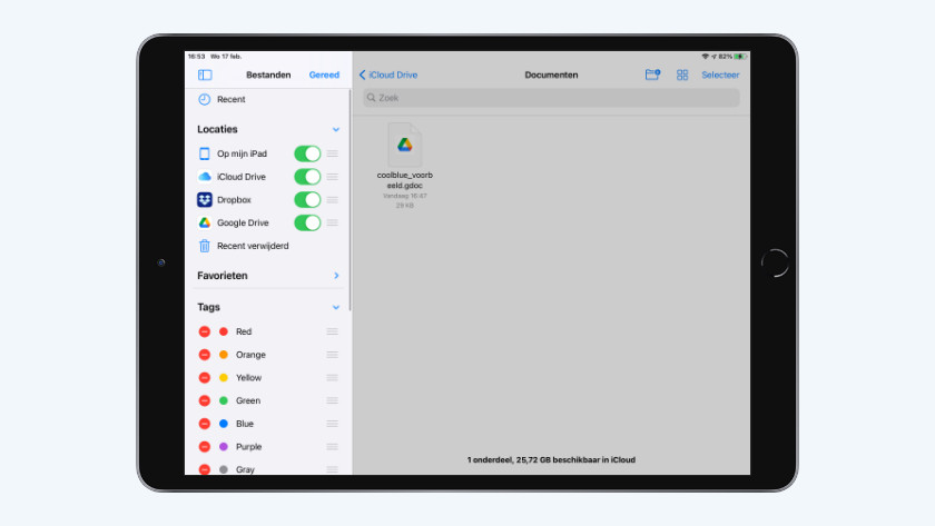 How do I use the Files app on my iPad or iPhone? | Coolblue - Free ...