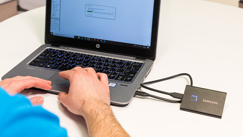 Die Übertragungsgeschwindigkeit einer externen SSD ist um ein Vielfaches höher als die einer externen HDD