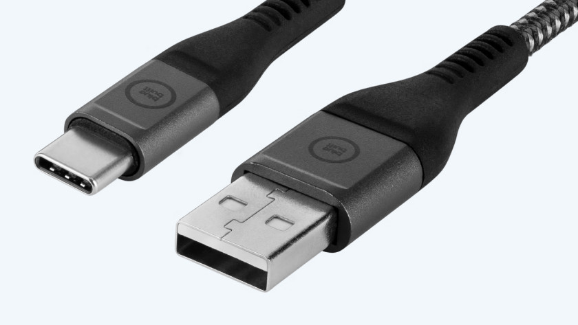 BlueBuilt Kabel USB-A- und USB-C-Anschluss