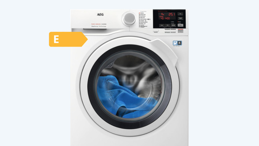 Washer dryer combination with E energy label