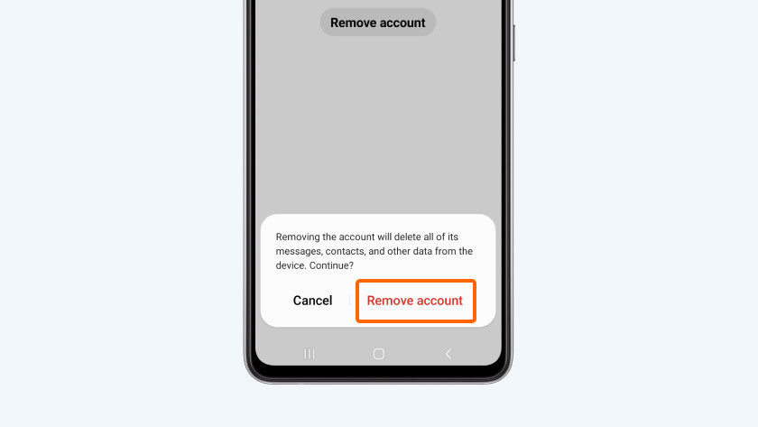 How do you remove accounts from an Android smartphone? | Coolblue ...