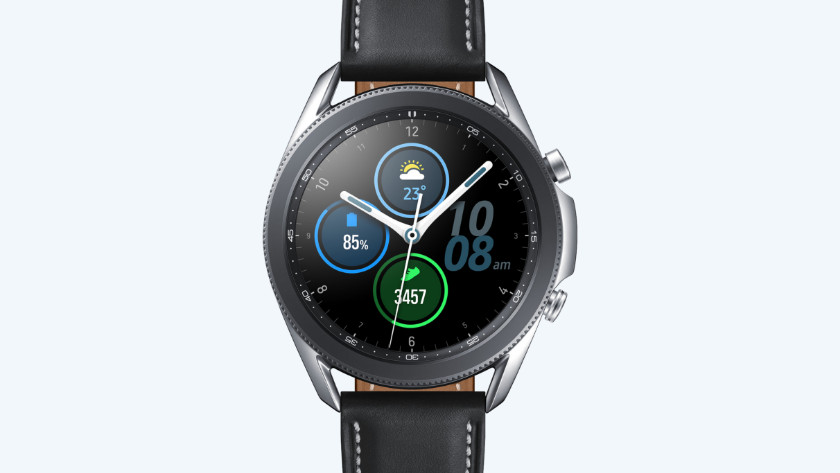Samsung Galaxy Watch3 silber, EKG, Blutdruckmessgerät