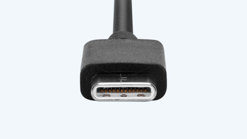 Ein USB-C-Anschluss