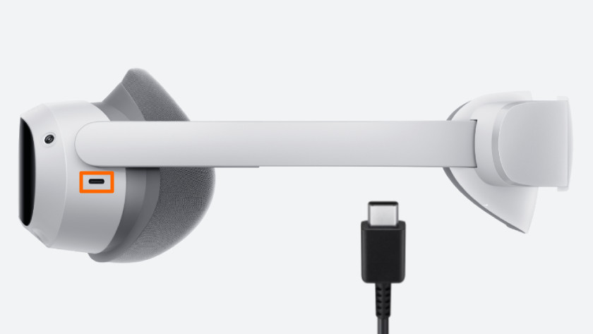 USB-C an Pico 4 anschließen