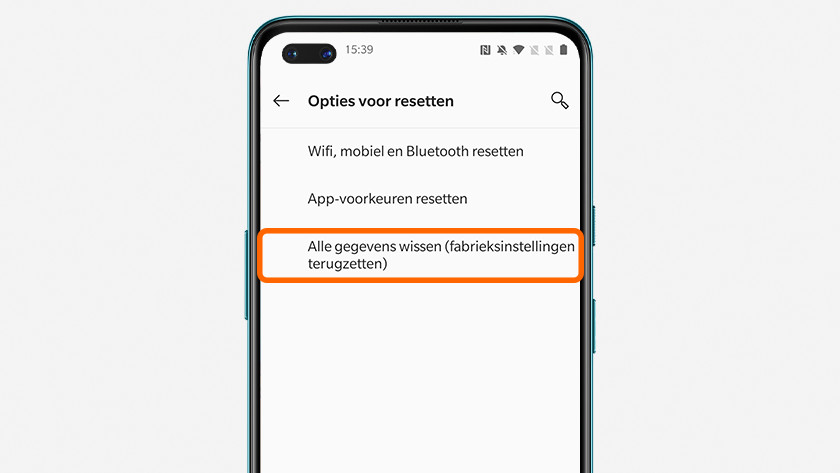 Werkseinstellungen OnePlus