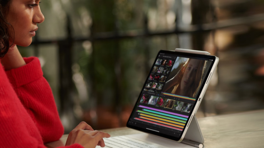 Apple iPad Pro (2021) video editing