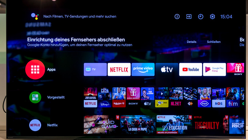 Bild und Ton einstellen Sony