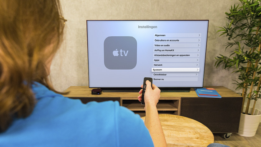 Gehen Sie zu 'Einstellungen' auf 'System'