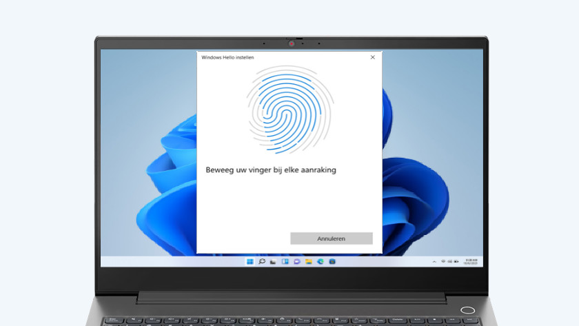 Set up Windows Hello via your fingerprint sensor