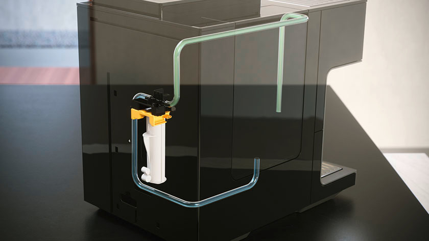 Dank Miele AutoDescale entkalkst du deine Maschine ohne Auwand.