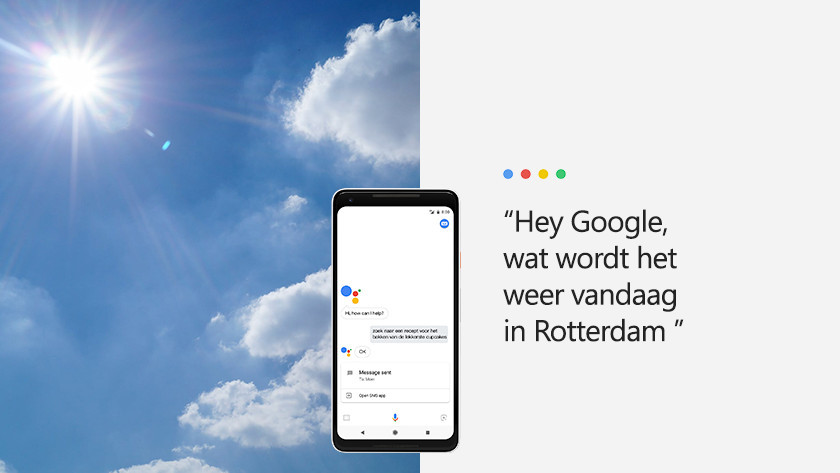 Receiving news with Google Assistant