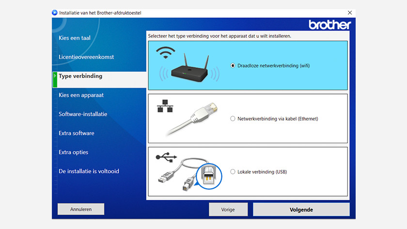 Connect printer