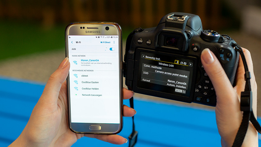 Wie stelle ich die Canon Camera Connect App ein? | Coolblue - Gratis ...