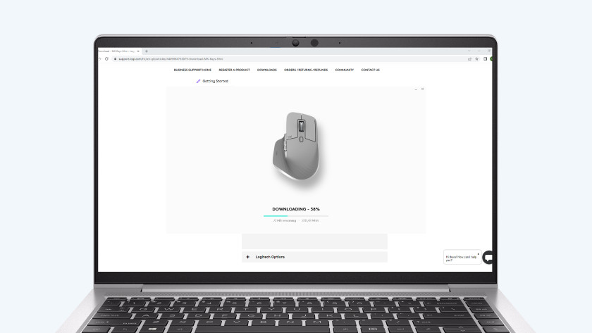 How do I install and update the software on my Logitech keyboard ...