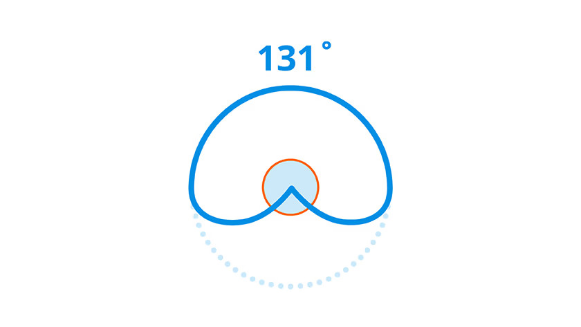 Cardioid directional characteristics