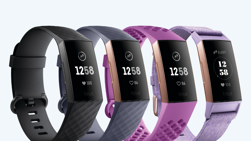 Fitbit Charge 3 colors