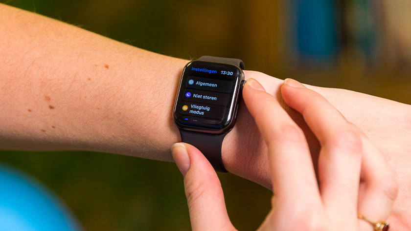 Open the Settings app on the Apple Watch and tap 'General'