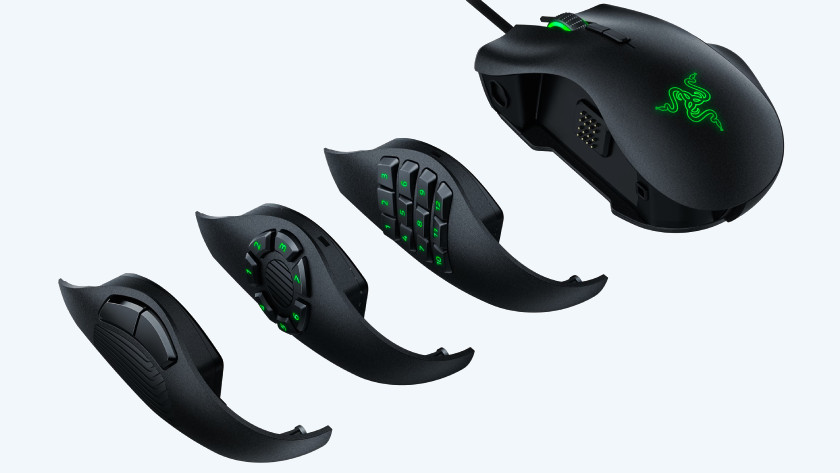 Gaming-Maus mit Seitenteil
