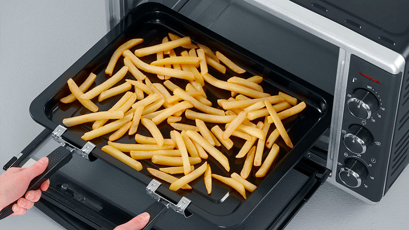 Oven with fries