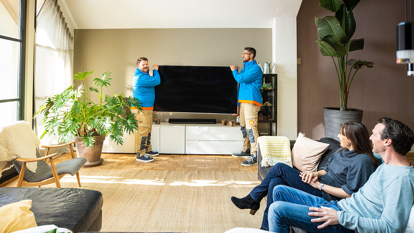 Lieferung und Anschluss-Service LG OLED-Fernseher