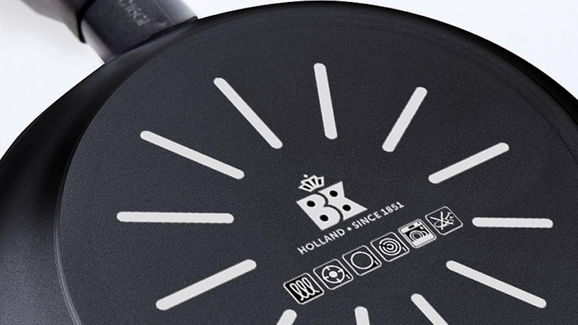 Bottom of BK frying pan