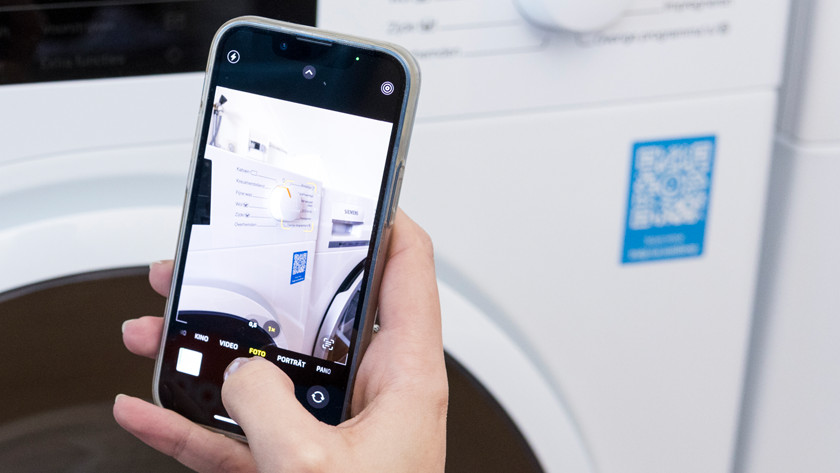 Connect the washing machine to WiFi