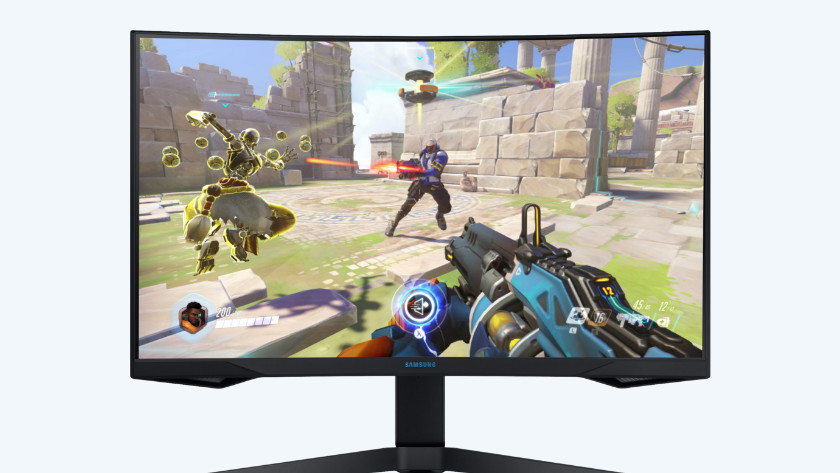 Overwatch at 240Hz on a Samsung monitor