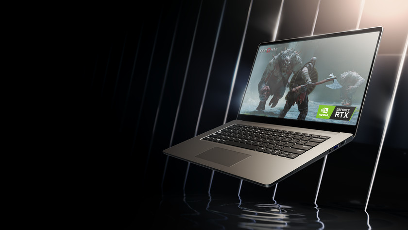 Gaming-Laptop mit Grafikkarte der NVIDIA GeForce RTX 3000-Serie