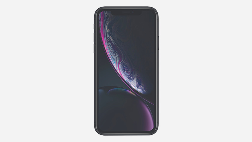 The iPhone Xr screen