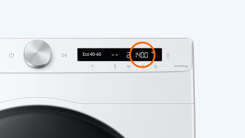 Waschtrockner Schleuderdrehzahl